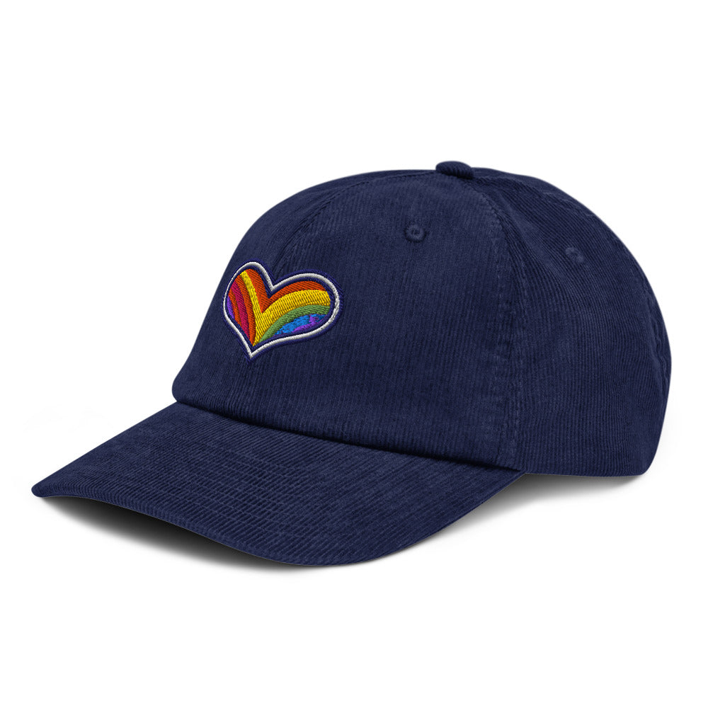 Rainbow heart hat for surrogacy