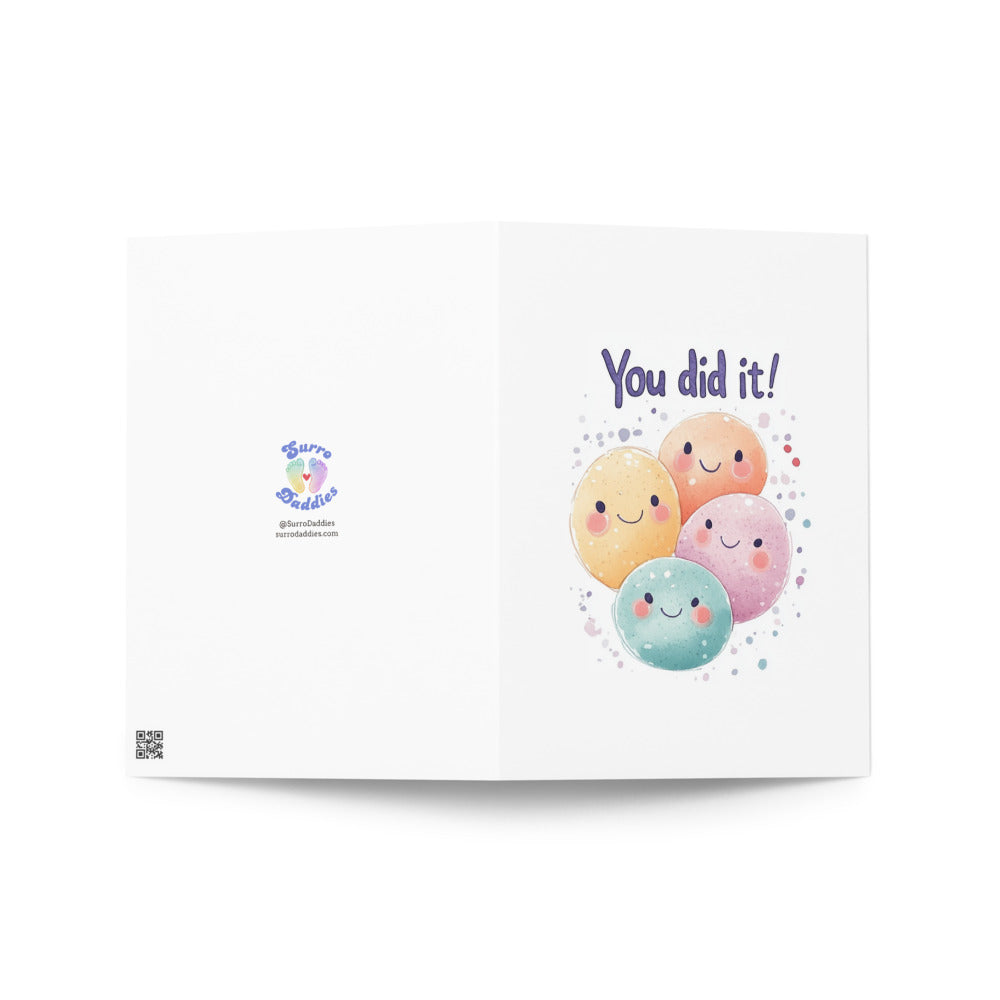 Whimsical design for surrogacy celebrations