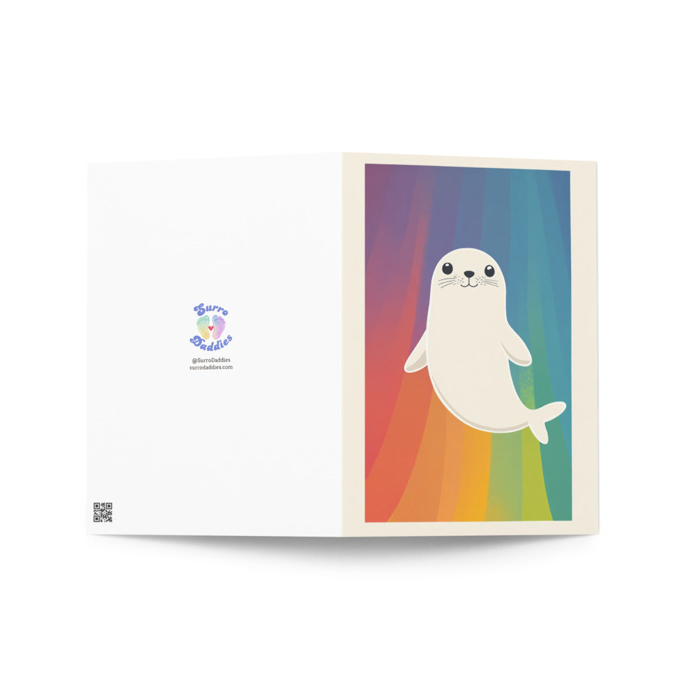 Heartfelt surrogacy thank you card