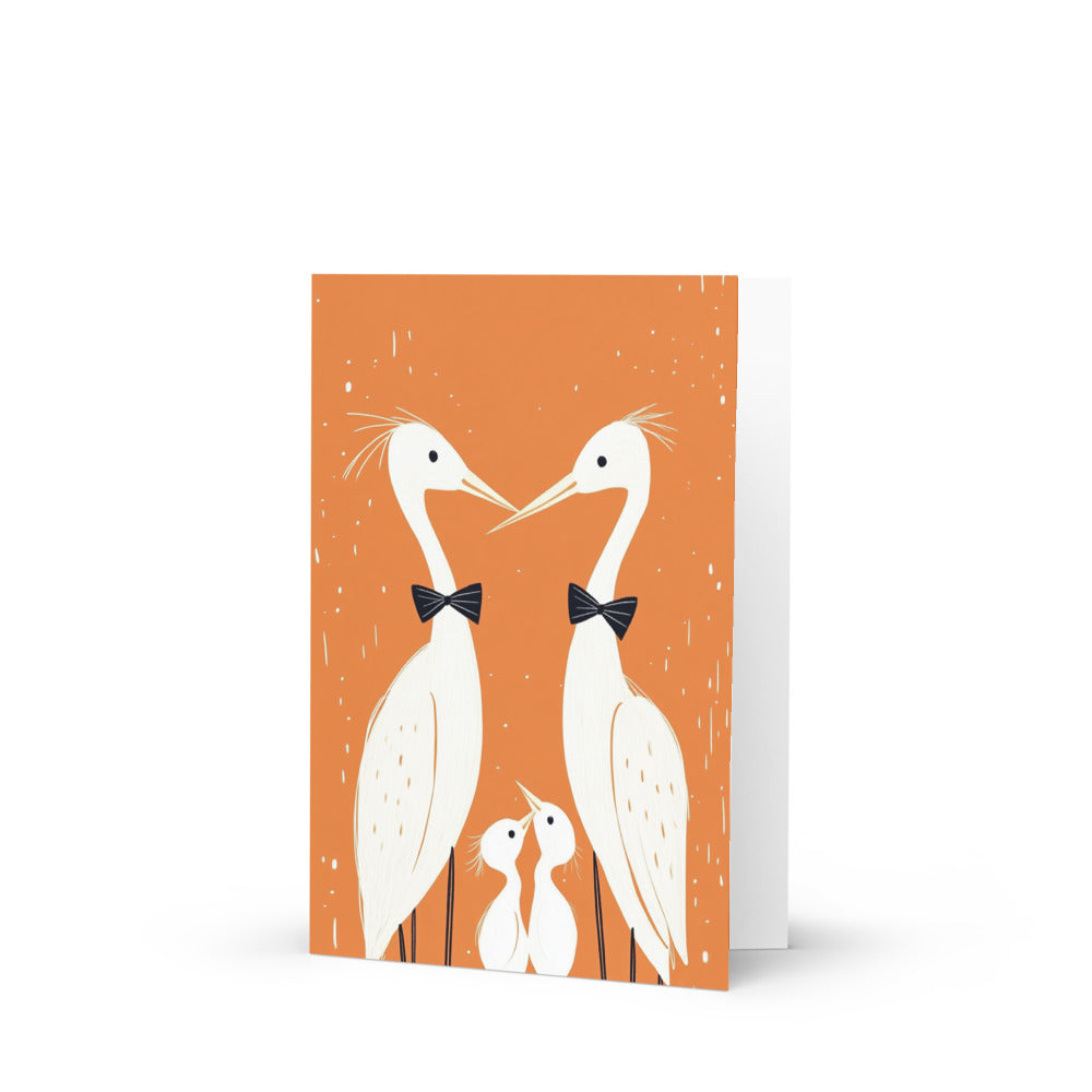 Minimalist greeting card design