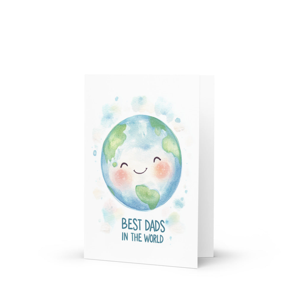 Heartwarming card for gay fathers