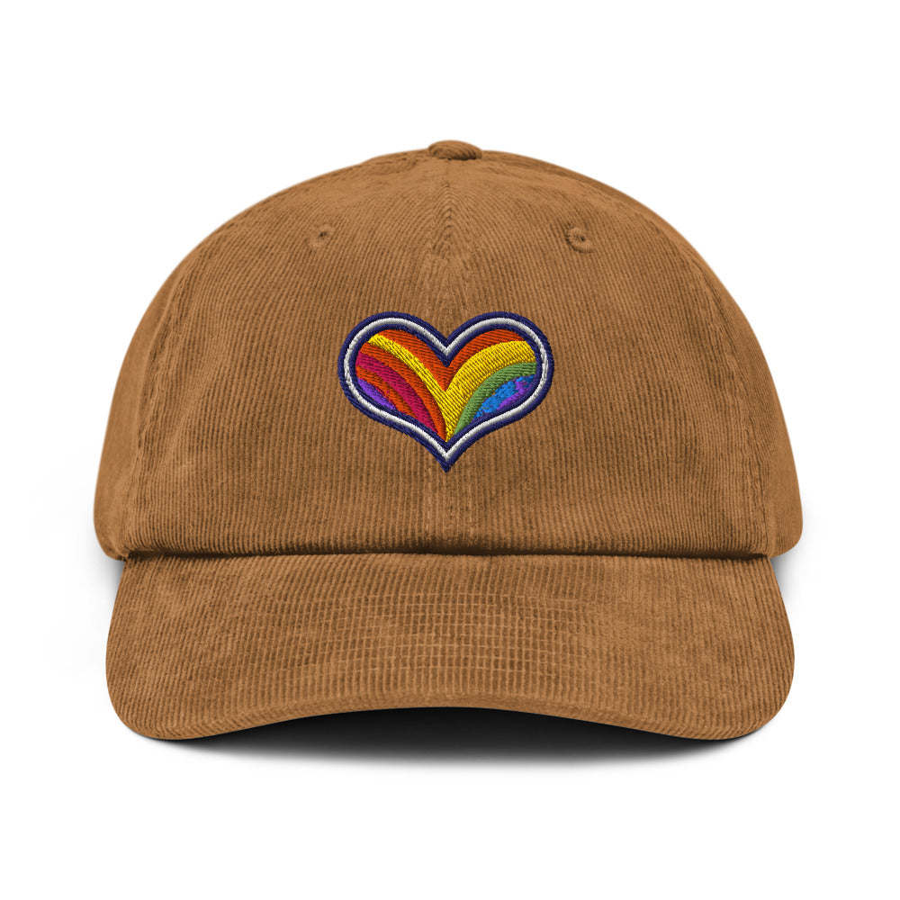 Everyday wear corduroy hat