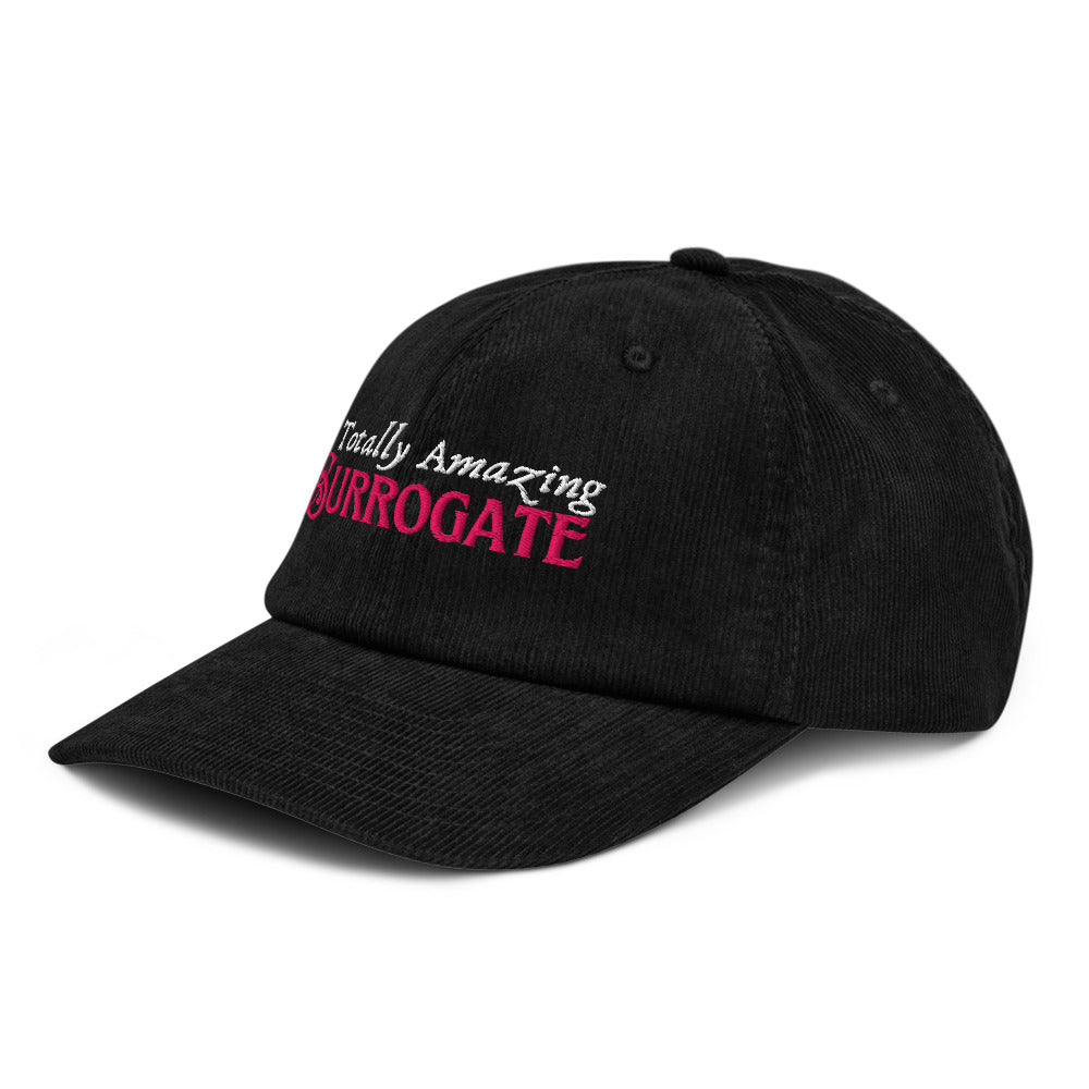 Embroidered surrogacy celebration hat