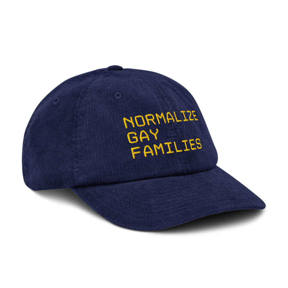 Comfortable corduroy hat for everyday wear