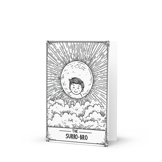 Surro-Bro Greeting Card Design