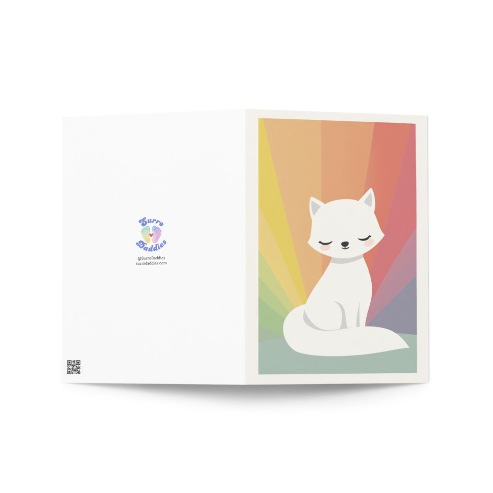 Adorable Greeting Card for Families