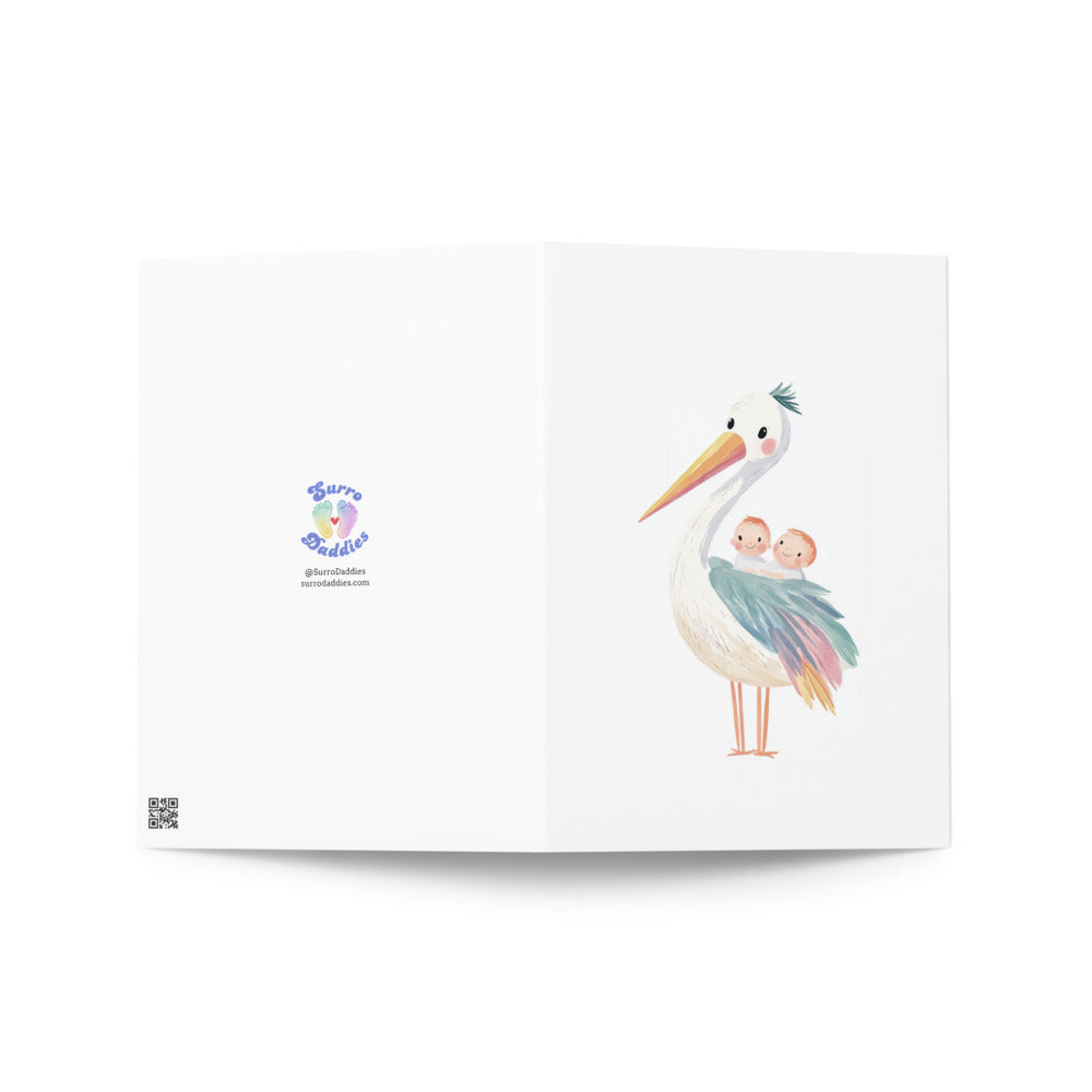 Surrogacy celebration card