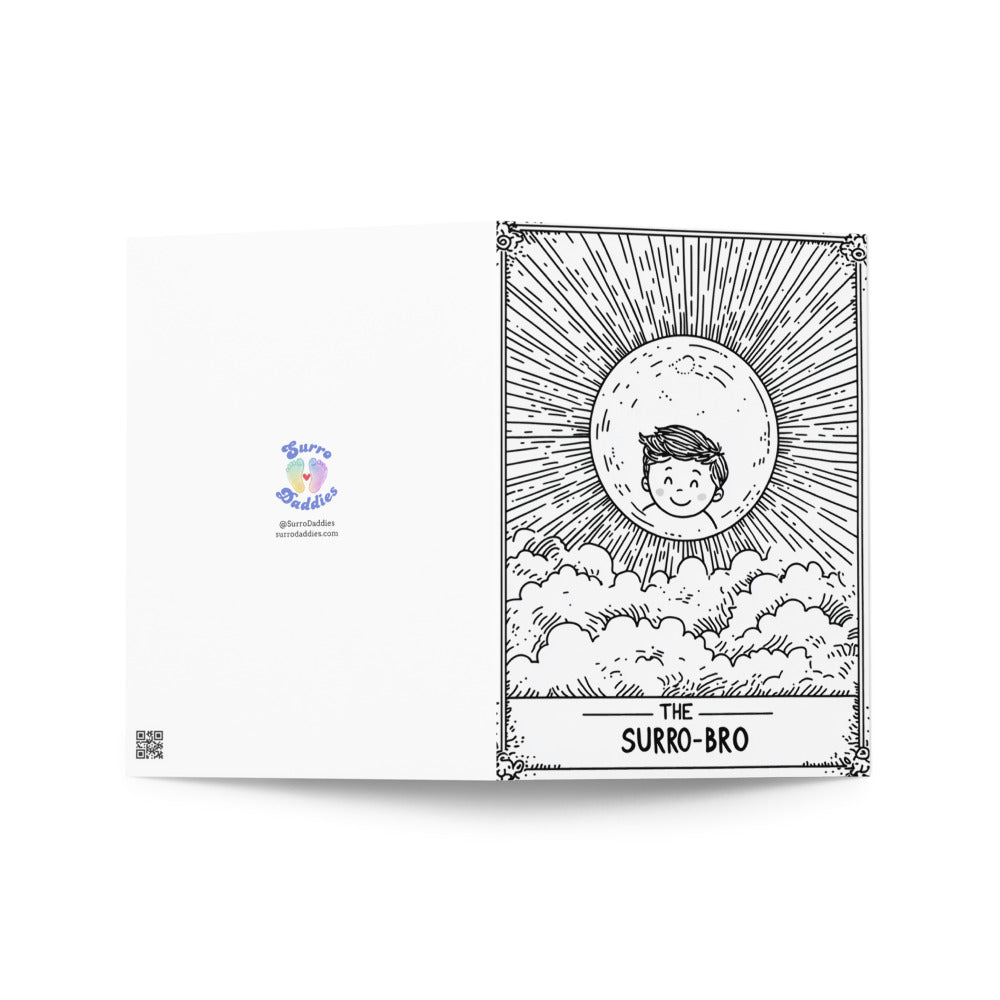 Colorful Surro-Bro Card