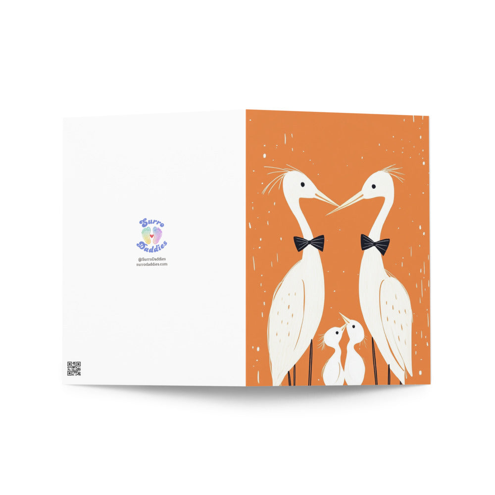 LGBTQ+ family celebration card